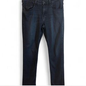 PAIGE Dark Wash Slim Fit Lennox Jean, Size 34